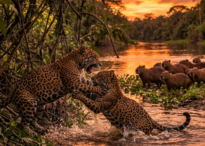 15 Safári de Onças